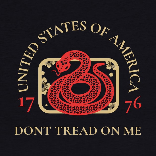 Dont Tread on Me 1776 by The Libertarian Frontier 